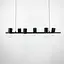 Підвісна люстра видовженої форми | Line F | Арт. JU18/6 - мініатюра 10