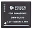 Акумулятор PowerPlant Panasonic DMW-BLG10, DMW-BLE9 1025mAh - мініатюра 1