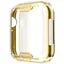 Чехол-накладка DK для Apple Watch 44mm (Series 4 / 5 / 6 / SE1 / SE2) Silicone Face Case (gold) - миниатюра 1