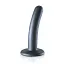 Фаллоимитатор Ouch! Smooth G-Spot Dildo 5apos;apos; 12.4 см (серый) - миниатюра 10