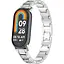 Ремінець DK CDK для Xiaomi Mi Smart Band 10 Metal Band Fitlink Diamond (016444) (silver) - мініатюра 2