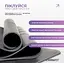 Коврик для йоги профессиональный EasyFit Pro каучук 5 мм Черный (EF-1925-BK) - миниатюра 8