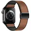 Ремешок Hoco WA34 Basic magnetic buckle silicone leather strap для Apple watch 38/40/41/42mm Brown - миниатюра 2