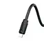 Кабель XO NB-Q233B Type-c to Type-C 60W Data Cable Чорний - мініатюра 1
