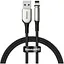 Кабель з оздоблюваним конектором Lightning Baseus Zinc Magnetic Cable USB For iP 2 A 1m - мініатюра 1