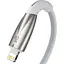 Кабель Baseus Glimmer Series Fast Charging USB-C to Lightning 20w 1m White (CADH000002) [155528] - мініатюра 3