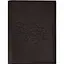 Кожаная обложка BlankNote Standart с картой Украины для нотариального реестра темно-коричневый - миниатюра 1