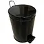 Відро для сміття з педаллю Mertinox 12 л Чорний 4501.2435S.101.12 black  - мініатюра 1