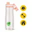 Пляшка для води 4FIZJO спортивна 850 мл Pink (P-5905973403818) - мініатюра 6