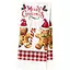 Набір рушничків для кухні Ardesto Christmas Gingerbread 38 x 63см 2 шт. червоний (ART3863HG) - мініатюра 1