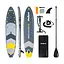 SUP дошка Rebel Active 350 см з аксесуарами сапборд 150 кг 350 x 81 х 15 см Grey - мініатюра 1