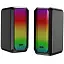 Акустичні колонки Aula N-600 Desktop Speaker, Black, 2 x 3 Вт, RGB, mini jack, USB (6978080505019) - мініатюра 3