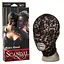 BDSM маска Scandal Corset Lace Hood черный - миниатюра 2