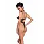Еротичний боді з малюнком Passion LOVELIA Body black L/XL - мініатюра 2