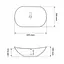 Умивальник VBI Turin L white накладний VBI-011512, Білий - мініатюра 4