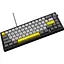 Клавиатура Ajazz AK650 Moon Yellow Switch Black/Grey/Yellow (AK650-MY-GWY) [156879] - миниатюра 5