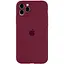 Чохол Epik Silicone Case Full Camera Protective (AA) для Apple iPhone 12 Pro Max (6.7) Бордовий/Plum - мініатюра 1