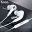 Навушники HOCO M101 Pro Crystal sound wire-controlled earphones with microphone White - мініатюра 2