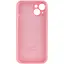 Чехол Silicone Case Full Camera Protective AA для Apple iPhone 14 Plus 6.7 Розовый/Light pink - миниатюра 2