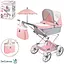 Детская коляска для куклы DeCuevas зонтик и сумка в комплекте (82086) - миниатюра 2
