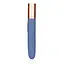 Вібратор Loveline Travel Compartment and Pump 18.5 см синій - мініатюра 3