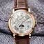 Водостойкие механические часы Borman Club golden - миниатюра 5