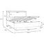 Кровать Forte Meble Penkridge с подъемником 160x200 - миниатюра 8