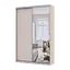 Шафа купе Doros Сіті Лайт Кашемір 1 ДСП / 1 дзеркало 150х45х225 (80736356) - мініатюра 1