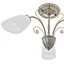 Люстра стельова Brille в спальню E27 60W BZ (LK-565C/3) - мініатюра 3