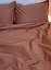 Комплект постільної білизни двоспальний євро 200х220 см варена бавовна White Dream Теракот (2008) - мініатюра 8
