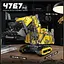 Конструктор Mould King Карьерный экскаватор Liebherr R 9800 Yellow (17070) [160311] - миниатюра 11
