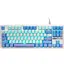 Клавіатура Aula F87 KRGD Blue UA White 6948391202464 (121944) - мініатюра 1