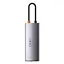 USB-Хаб Baseus USB-C Metal Gleam Series 6in1 Gray (CAHUB-CW0G) - мініатюра 5