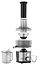 Соковыжималка Ardesto JEG-800, Black/Silver, центробежная, 800Вт, емкость для сока 1000мл, 2 скорости, горловина "целое яблоко" 75мм, малошумный двигатель, противоскользящие ножки - миниатюра 4