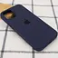 Чохол Epik Silicone Case Full Protective AA для Apple iPhone 15, 6.1 Темно-синій/Midnight blue - мініатюра 2