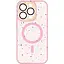 Чохол-накладка DK для Apple iPhone 14 MagSafe Composite Matte Splash (pink) - мініатюра 6