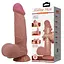 Фалоімітатор Baile Sliding Skin Bendable 8.5'' 21.8 см коричневий - мініатюра 2