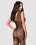Бодістокінг Obsessive Bodystocking F234 абстрактний малюнок глибоке декольте S/M/L - мініатюра 2