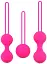 Набір вагінальних кульок I’MCUM Kegel Ball Силіконові 3 шт Рожевий (7970379617686) - мініатюра 1