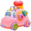 Детская развивающая игрушка Huanger «Машинка-сортер» HE0548 музыка, свет, 24 см - миниатюра 1