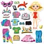 Магнитная игра Одевашка "Trendy girl" Vladi Toys VT3204-32 Укр - миниатюра 2