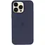 Чохол Epik Silicone Case Full Protective AA V2 with MagSafe для Apple iPhone 16 Pro 6.3 Темно-синій/Midnight blue - мініатюра 3