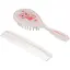 Щiтка для волосся тверда з гребінцем Canpol babies Cute Animals рожева (2/419_pin) - мініатюра 2