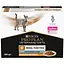 Уцінка. Вологий дієтичний корм для дорослих котів Purina Pro Plan Veterinary Diets NF Renal Function Advanced Care при патології нирок з куркою 850 г (10 шт. по 85 г) (12278375) - мініатюра 2