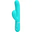 Вибратор-кролик Pretty Love Twinkled Tenderness Perdita 22.8 см бирюзовый - миниатюра 1