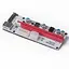 Райзер T-Riser PCI-E 1x to 16x 60cm v.08 6-pin/Molex/Sata White Б/в - мініатюра 5