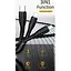 Кабель Usams US-SJ367 U35 3in1 USB-A to USB-C/Lightning/Micro-USB 2A 1m Black (SJ367USB01) [139705] - мініатюра 10