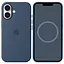 Чохол Epik Silicone case AAA with Magsafe and Animation для Apple iPhone 16 Plus 6.7 Denim - мініатюра 1