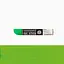 Краска масляная в форме пастели Sennelier Oil Stick, 38 мл, S3, Неоновый зеленый (Neon Green) - миниатюра 2