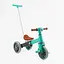 Триколісний велосипед Best Trike LB-10360 з батьківською ручкою блакитний - мініатюра 3